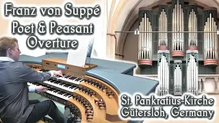 POET & PEASANT OVERTURE - VON SUPPÉ - RIEGER ORGAN OF ST. PANKRATIUS-KIRCHE, GÜTERSLOH, GERMANY