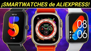 🎯 ¡TOP 10 MEJORES SMARTWATCHES de ALIEXPRESS en 2024!