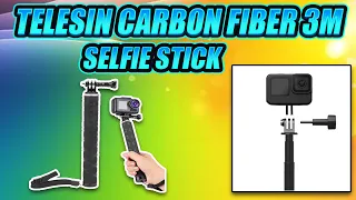 Telesin Carbon Fiber 3m Selfie Stick & Bike Mount: Ultimate Motorcycle Test & Review