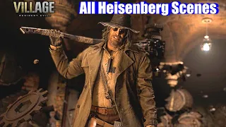 RE8 All Heisenberg Scenes & Encounters - Resident Evil Village PS5