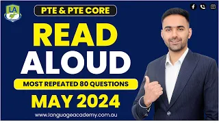 Read Aloud | PTE & PTE Core Speaking | May 2024 Exam Predictions | Language Academy PTE