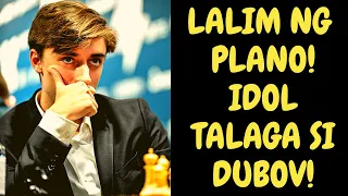 KAKAIBA TALAGA IDEA! IDOL DUBOV STRIKE AGAIN! Fide Grand Prix 1 2022  Dubov vs Keymer Round 4