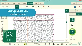 Set Up a Basic Edge to Edge Design and Advance - Pro-Stitcher Lite Tutorial