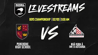 NZSS Tournament 2023 | Day 2 | Boys Championship | Pukekoke High School v Ngā Kura ā Iwi o Aotearoa