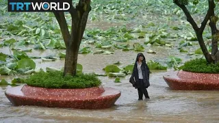 China Floods: Heavy rain leaves 40,000 homes with no power