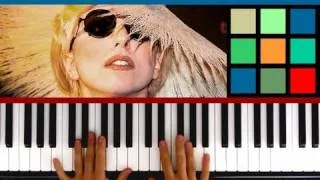 How To Play "You And I" Piano Tutorial / Sheet Music (Lady Gaga)