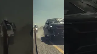 INSANE HIGHWAY CRASH CAUGHT ON DASH CAM