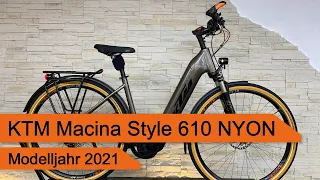 KTM Macina Style 610 NYON - Modelljahr 2021