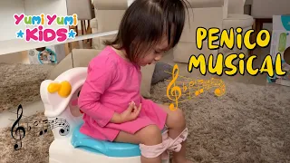 Testando o penico tronilho infantil musical