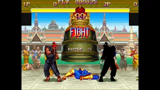 [PS2] Hyper Street Fighter 2. Shin Akuma VS Shadow Shin Akuma (CPU VS CPU)