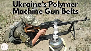 Ukraine's Plastic Machine Gun Belts