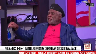Comedian George Wallace Roasting The Cheesecake Factory Lady on The Roland Martin Show
