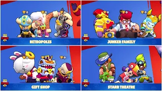 ALL TRIOS IN BRAWL STARS | Season 24-25 | Losing Poses