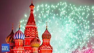 WATCH: Moscow Celebrates The New Year With An Elaborate Fireworks Show Above Kremlin