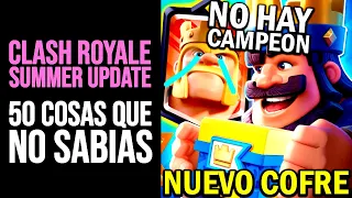 CLASH ROYALE: 50 Cosas que NO SABÍAS de la SUMMER UPDATE  | Curiosidades