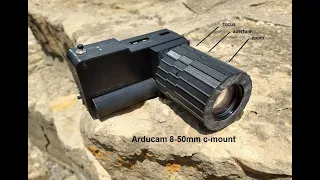 Arducam 8-50mm C-mount 1080P 30FPS sample footage
