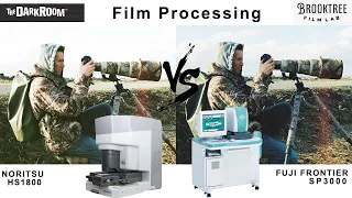 The Dark Room VS Brook Tree Film Lab  - FUJI FRONTIER SP3000 VS Noritsu HS 1800 - Film Processing