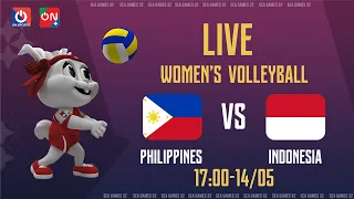 🔴Trực tiếp: Indonesia - Philippines | Bóng chuyền Nữ - SEA Games 32