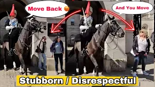 King’s Guard Charges Horse at STUBBORN IDIOT Tourists Who Wont Move! This Will Make Your Blood Boil!