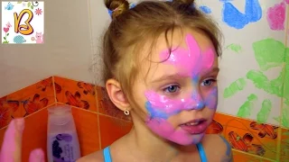 Аква краски, краски для ванной, пальчиковые краски! Aqua paint, paint for the bathroom!