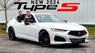 2024 Acura TLX Type S -- Same GREAT Turbo V-6, but with NEW Tech & More!