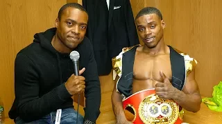 EXCLUSIVE Errol Spence LOCKER ROOM on TKO WIN! vs Kell Brook