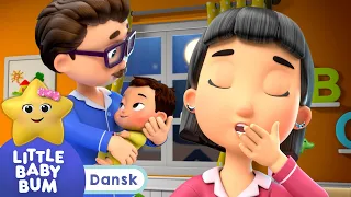 Sov lille baby | Little Baby Bum Dansk - Børnesange og tegnefilm | Moonbug Børn Dansk