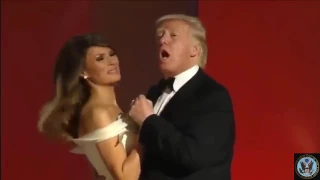 President Trump and Melania First Dance Inaugural Ball