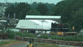 AIDAcosma | Der Schornstein  Überführung zur Meyer Werft  23.Juni 2021