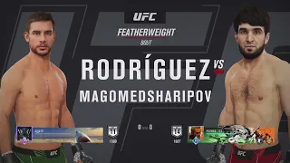 YAIR RODRÍGUEZ VS ZABIT MAGOMEDSHARIPOV FULL FIGHT