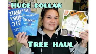 Happy Friday 😊 | Massive Dollar Tree 🌳 Haul 🎉 | New finds, wish list finds, books galore 🛒🛍🎉