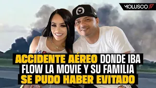 Accidente de Flow La Movie y su familia se pudo haber evitado. Molusco le manda fuego a HELIDOSA