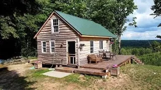 How To Side A Cabin With Live Edge Wood Siding From A Sawmill