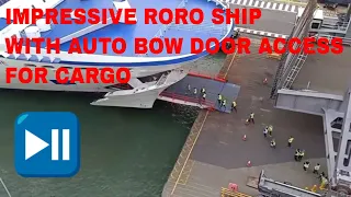 IMPRESSIVE RORO SHIPS WITH AUTO  BOW DOOR ACCESS FOR CARGO