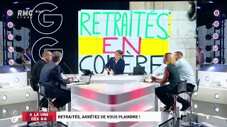 Les "Grandes Gueules" de RMC: retraités : arrêtez de vous plaindre ! (partie 2)