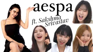 K-Pop aespa ft. Sakshma Srivastav | Indian Interview | E NOW | Exclusive