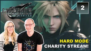 Final Fantasy 7 Remake (Hard Mode) 24 Hour Charity Stream - Macmillan Cancer Support | Part 2