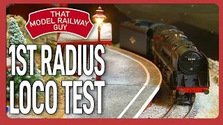 What Locos Will Run On 1st Radius Track? - Model Railway Experiment!