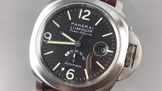 Panerai Luminor Power Reserve PAM 57 Panerai Watch Review