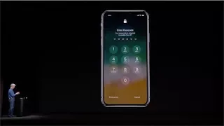 iPhone X — Face ID (Facial Recognition) Fails During Apple's Keynote