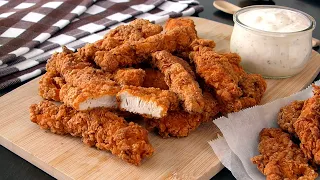 Chicken Tenders | KFC Chicken Recipe ✅