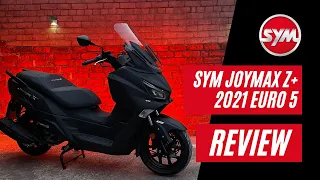 SYM Joymax Z+ 2021 Euro 5 Maxi Scooter Review