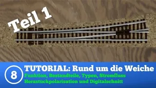 Modellbahnglück Folge 8 - TUTORIAL: Alles rund um Weichen (1) - Spur N Modelleisenbahn