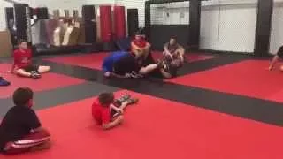 Former National Champ Artie Weidler Showing a Funk Wrestling Drill "Spaghetti"
