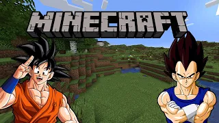 Goku And Vegeta Play Minecraft