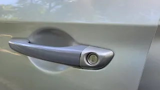 hyundai Elantra driver door handle removal