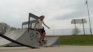 A Little Warm Wednesday Skateboarding At Frank Lorino Park Part 2 😊