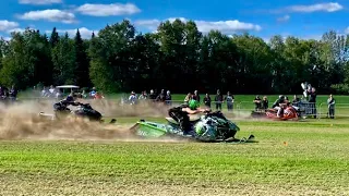 Snowmobile Grass Drags | Temis Drag Fest 2022