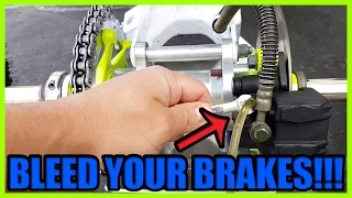 How To Bleed and Adjust Banshee Back Brake