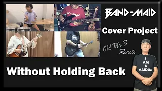 BAND-MAID - without holding back - band cover project (Reaction)